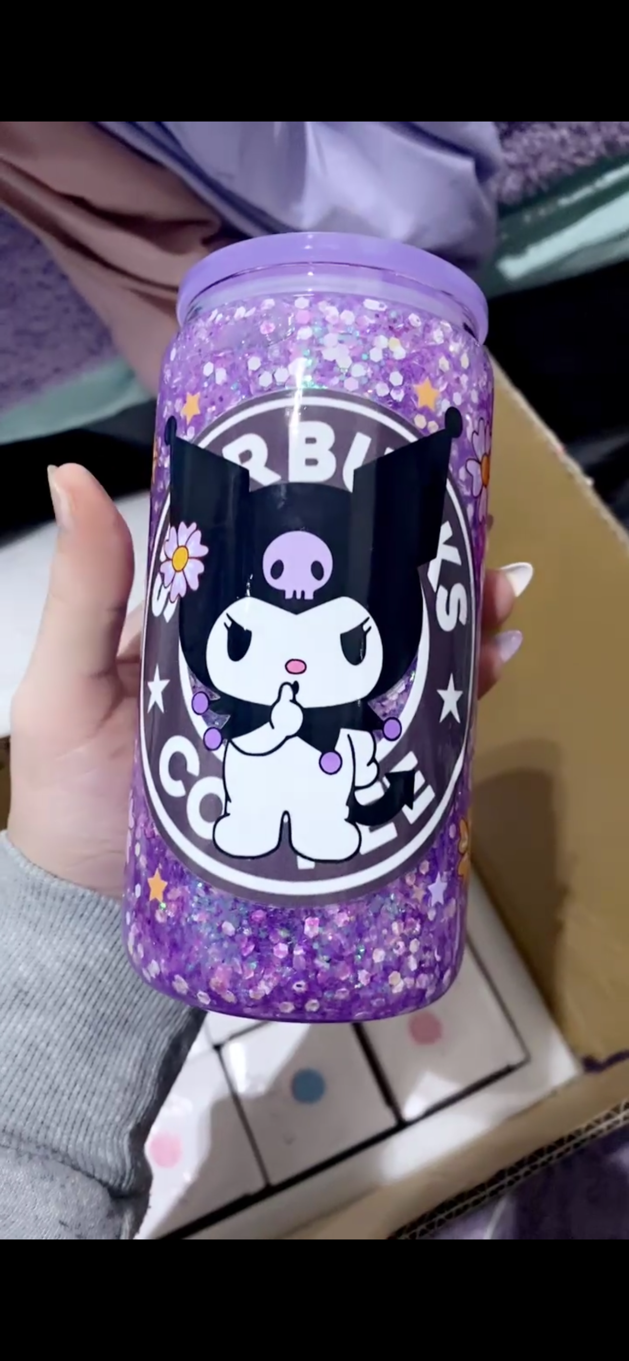 16 oz snow globe tumbler