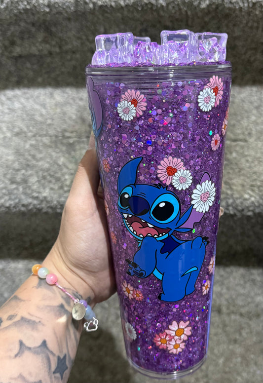24 oz snow globe cup